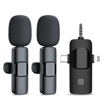 Load image into Gallery viewer, 🎤 Microphone de Cravate Sans Fil 3 en 1  – Haute Qualité Audio &amp; Réduction de Bruit
