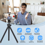 Load image into Gallery viewer, 3-in-1 Wireless Lavalier Microphone – High Audio Quality &amp; Noise Reduction
